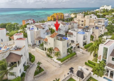 Casa-La-Mera-Mora-drone-view-red-arrow-location-0470-D