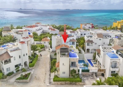 Casa-La-Mera-Mora-drone-view-red-arrow-location-0475-D